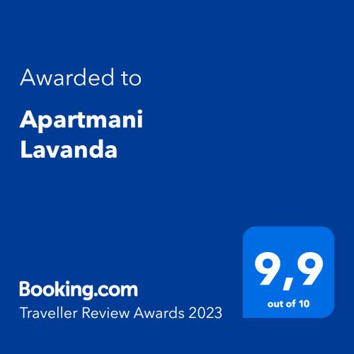 Vrsi Apartment | Apartmani Lavanda