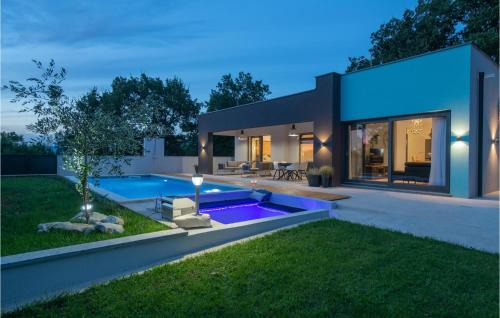 Boljevici House | Awesome Home In Krsan With Sauna