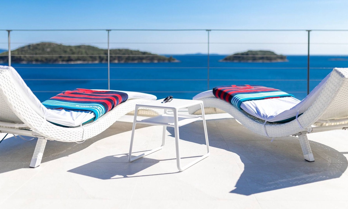 Prizba Villa | Contemporary Korcula Villa | 3 Bedrooms | Villa Desire | Jacuzzi | Stunning Sea Views | Private Pool