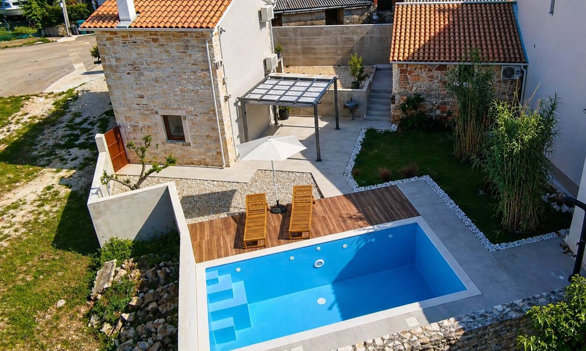 Valtura Villa | Heritage New Stone Villa Allegra - Private Swimming Pool & Garden