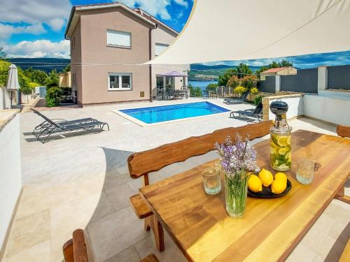 Pridraga House | Holiday Home Sea Front Villa Lucija by Interhome