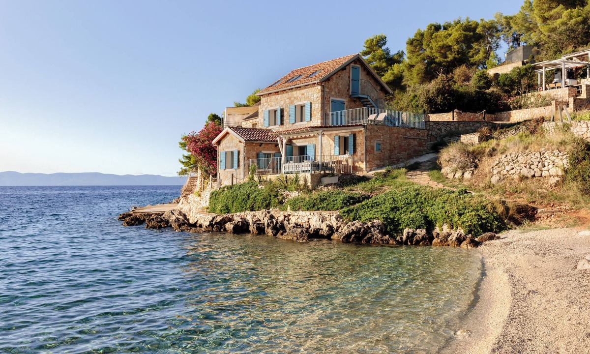 Gdinj Villa | La Villa Bleue | Secluded Beach House on Hvar Island
