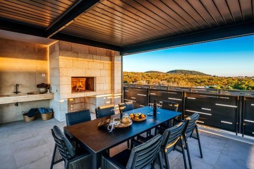 Debeljak Villa | Luxury Villa AMore with Private Pool, Sea View, Billiards & Dalmatian Tavern