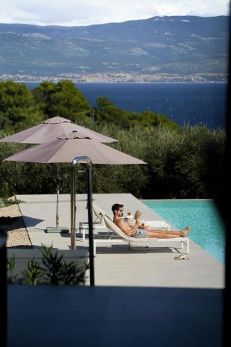 Vrbnik Villa | Luxusvilla Moana mit Olivenhain