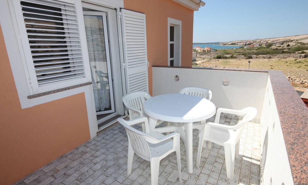 Kustici Apartment | One bedroom apartment with terrace and sea view Kustići, Pag (A-6287-c)