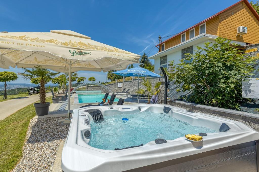 Trebnje Villa | Pool & Whirlpool Art Villas