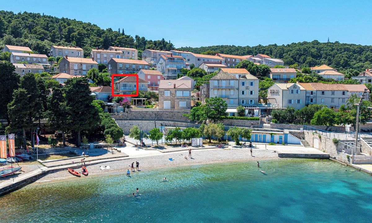 Cove Tri Zala (Zrnovo) Apartment | S 1 - studio just 50m from the beach with sea view