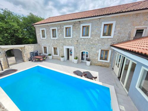 Tribalj Villa | STONE HOUSE with pool