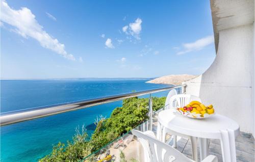 Stara Baska Apartment | Stunning Apartment In Stara Baska With Wifi