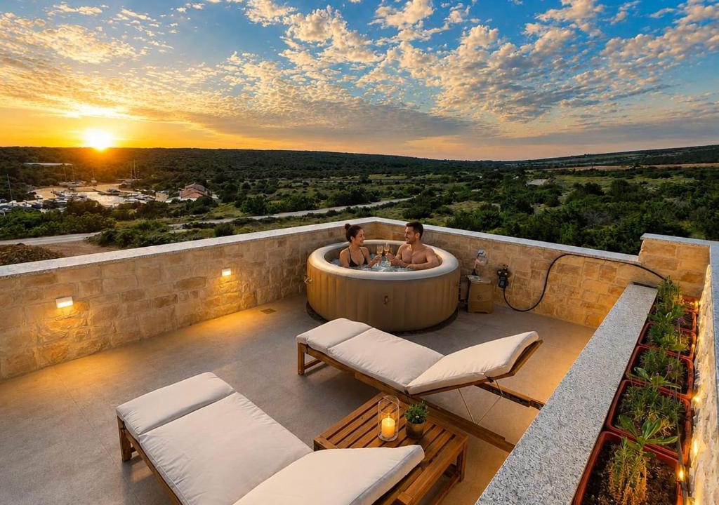 Simuni Villa | Sunrise & Sunset villa Šimuni by Pag tours