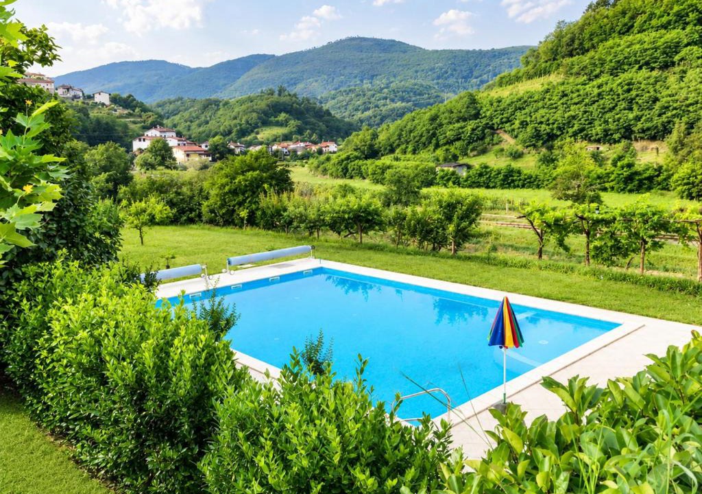 Dornberk Apartment | Villa Nona, Flat 7 with swimming pool
