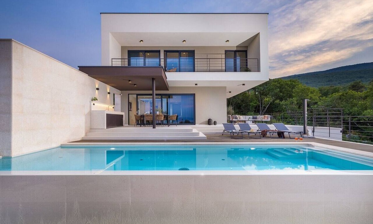 Drenje Villa | Villa Serenis – Elegant Modern Villa with Private Pool and Stunning Sea View