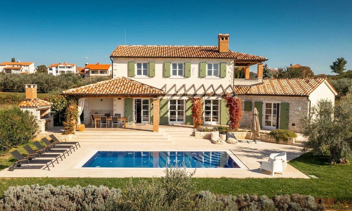 Kastelir-Labinci Villa | Villa Sirok - Mediterranean Wellness Villa with Sea View