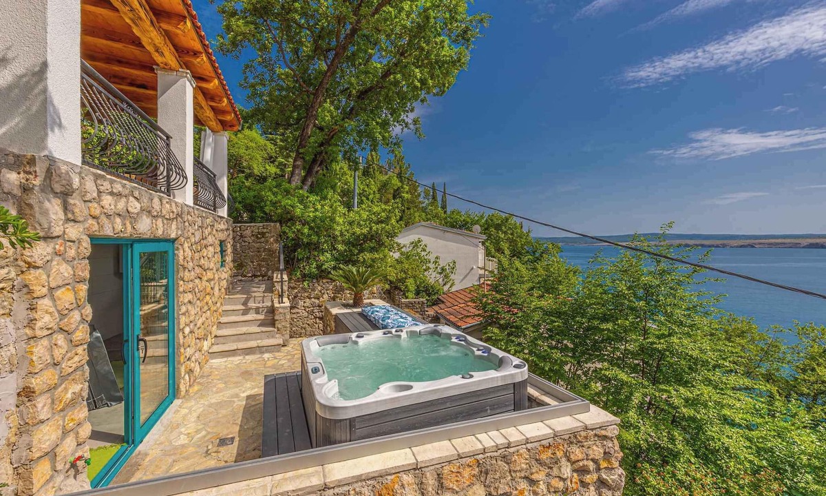 Jadranovo Villa | Villa with terrace and sea view