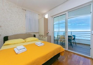 Apartment in Drasnice with sea view, terrace, air conditioning, WiFi 4992-1 in Drasnice