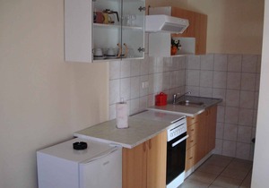 Holiday apartment with balcony and sea view in Seget Vranjica