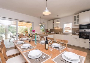 Luxurious home in Verunic with private swimming pool, can be inside or outside in Verunic