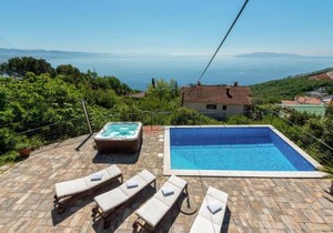 Pet Friendly Home In Bregi With House Sea View in Breza