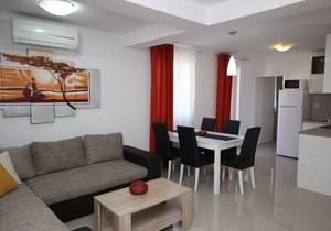 Two bedroom apartment with a swimming pool Baška, Krk (A-18733-c) in Baska