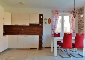 Two bedroom apartment with terrace and sea view Šilo, Krk (A-18685-a)