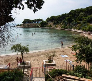 Bačvice Beach 