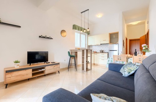 Galizana Apartment | Affordable apartment with stylish interior, baby crib, playground