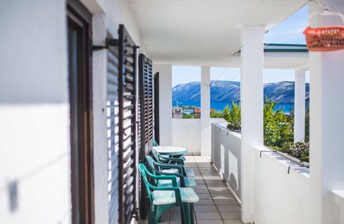 Lopar Apartment | Apartments Jug - Standard Studio Apartment with Balcony and Sea View