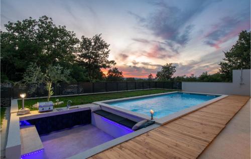 Boljevici House | Awesome Home In Krsan With Sauna