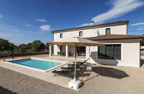 Poljica House | Beautiful home in Krk with private swimming pool, can be inside or outside