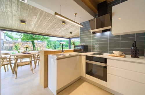 Bajcici House | Beautiful private villa for 13 people with WIFI, private pool, hot tub, A/C, TV and terrace