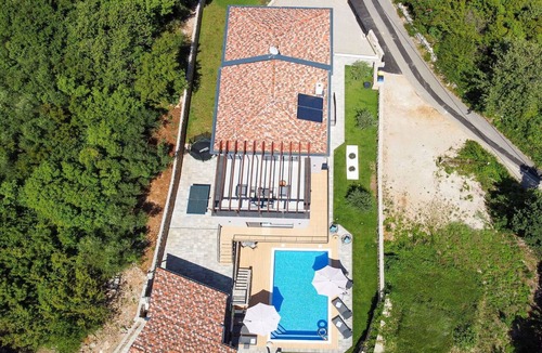 Klanice Villa | Beautiful private villa with private pool, A/C, WIFI, hot tub, TV, terrace and panoramic view