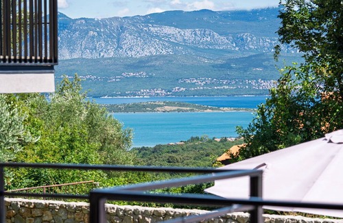 Klanice Villa | Beautiful private villa with private pool, A/C, WIFI, hot tub, TV, terrace and panoramic view