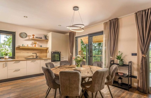 Fuzine Villa | Beautiful private villa for 10 guests with private pool, WIFI, hot tub, TV, patio and pets allowed