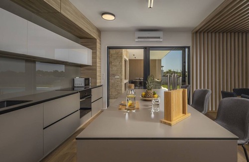 Nova Vas Villa | Beautiful private villa with A/C, hot tub, WIFI, private pool, TV, terrace and pets allowed