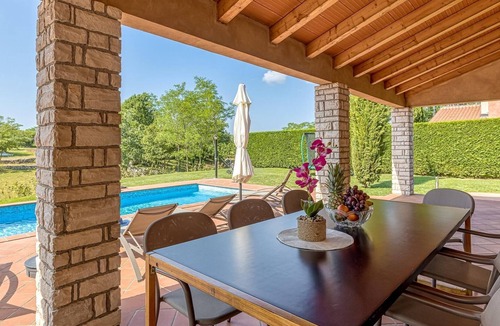 Sumber Cabin | Beautiful villa with swimming pool surrounded by a natural fence