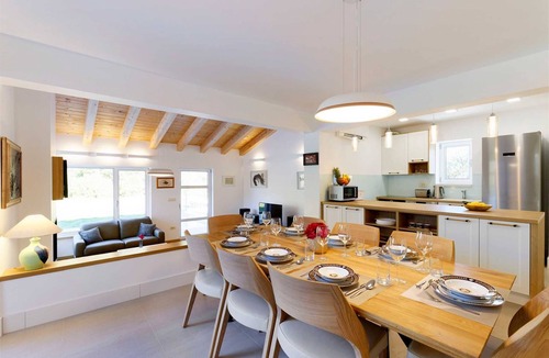 Zagvozd Villa | Charming 4-BR Villa Getaway for 8, with stunning view and heated pool
