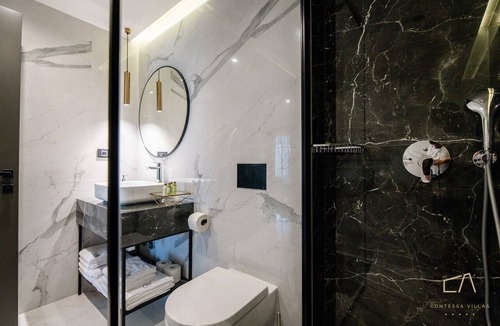 Malinska Villa | Elegant Curiera Villa in Downtown Krk with a Private Pool and Lounge