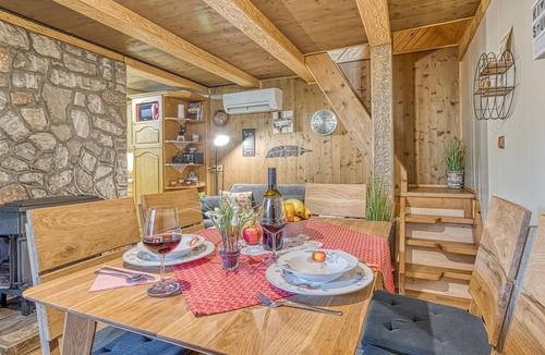 Kostel Ski Chalet | Fani's Riverside Home with Sauna & Beach, Kostel, Slovenia