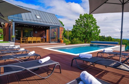 Ravna Gora House | Forest home with pool, sauna, and jacuzzi in the heart of Gorski Kotar.