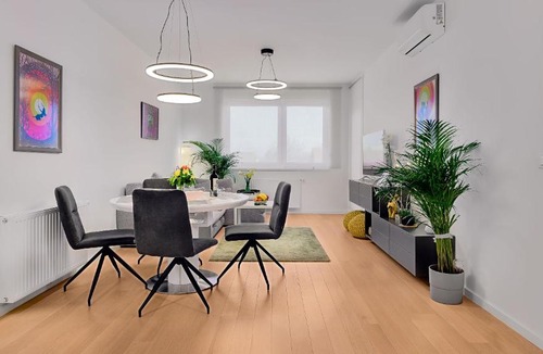 Novi Zagreb Apartment | Good Vibes Lux, 2BDR, Parking, 2BATH