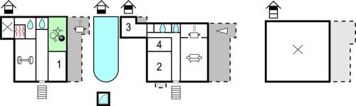 Plano House | Gorgeous Home In Trogir With Sauna