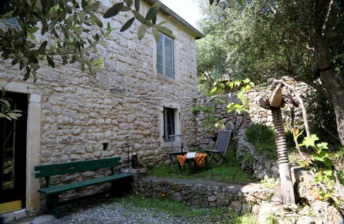 Hvar House | Historic Seafront Stone Retreat in Peaceful St. Anthony's Bay
