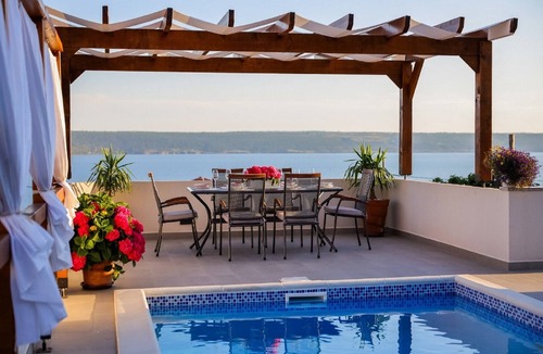 Maslenica House | Holiday Home in Maslenica with Sea View