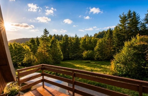 Obcina Brezovica Apartment | Koča Rakitna Forest Chalet with Sauna