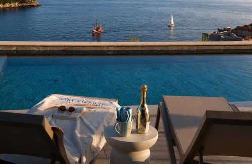 Ploce Apartment | La Dolce Villa Luxury Penthouse with Rooftop Pool & Sea View