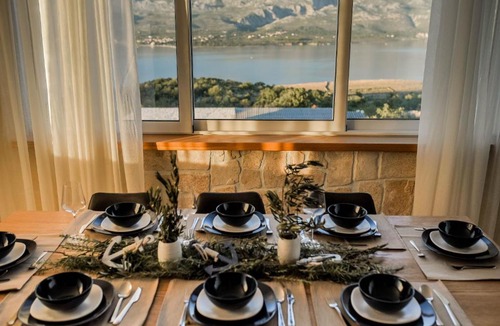 Vinjerac Villa | La Familia-Peaceful Villa, Private Pool, Sea and Velebit View