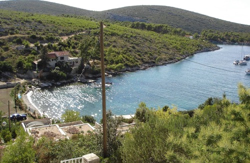 Hvar Villa | Large property with the villa and pool in the quiet cove nearby the Town Hvar,HR