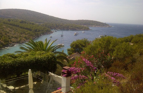 Hvar Villa | Large property with the villa and pool in the quiet cove nearby the Town Hvar,HR