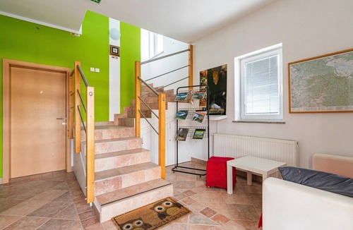 Nova Vas Apartment | Lavrič Attic Apartment 4 at Lake Bloke, Bloke, Slovenia