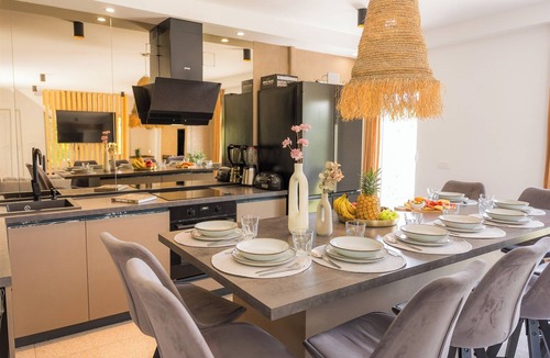 Barilovic House | Luxurious riverside retreat with pool, sauna, jacuzzi, and panoramic nature views.